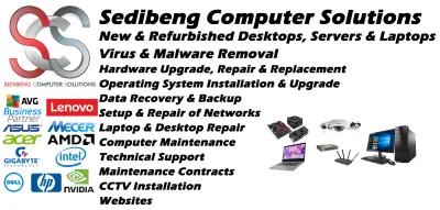 We fix computers and laptops