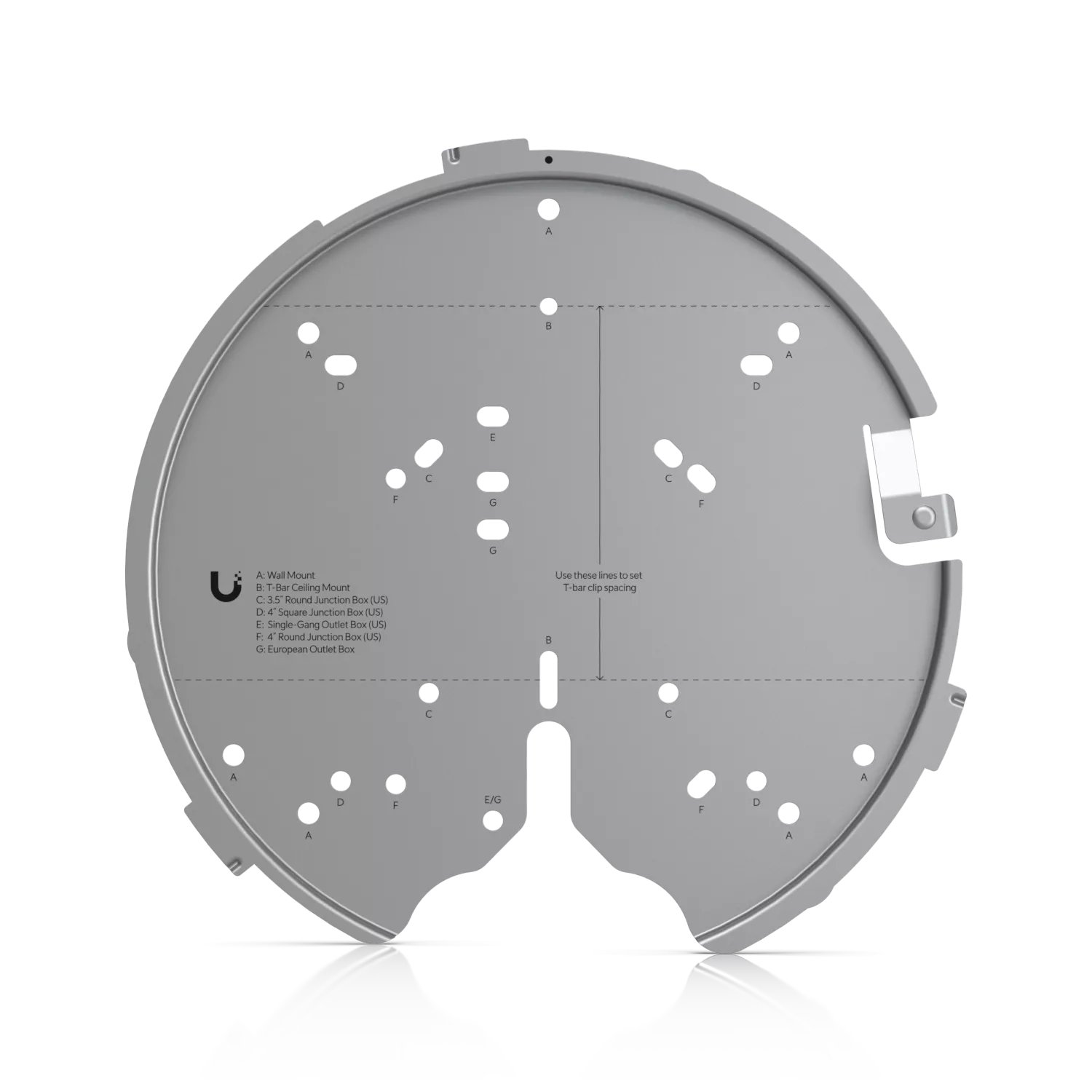 Ubiquiti UniFi Flagship AP Replacement Mounting System | U-PRO-MP