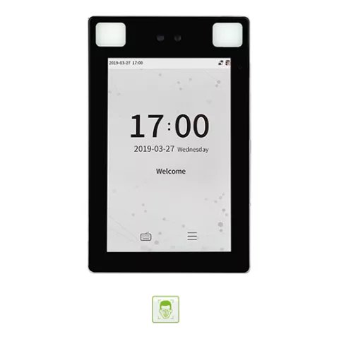 ZKTeco - 2MP WDR Outdoor &amp; Vandal-Resistant Facial and Palm Recognition Access Control Terminal