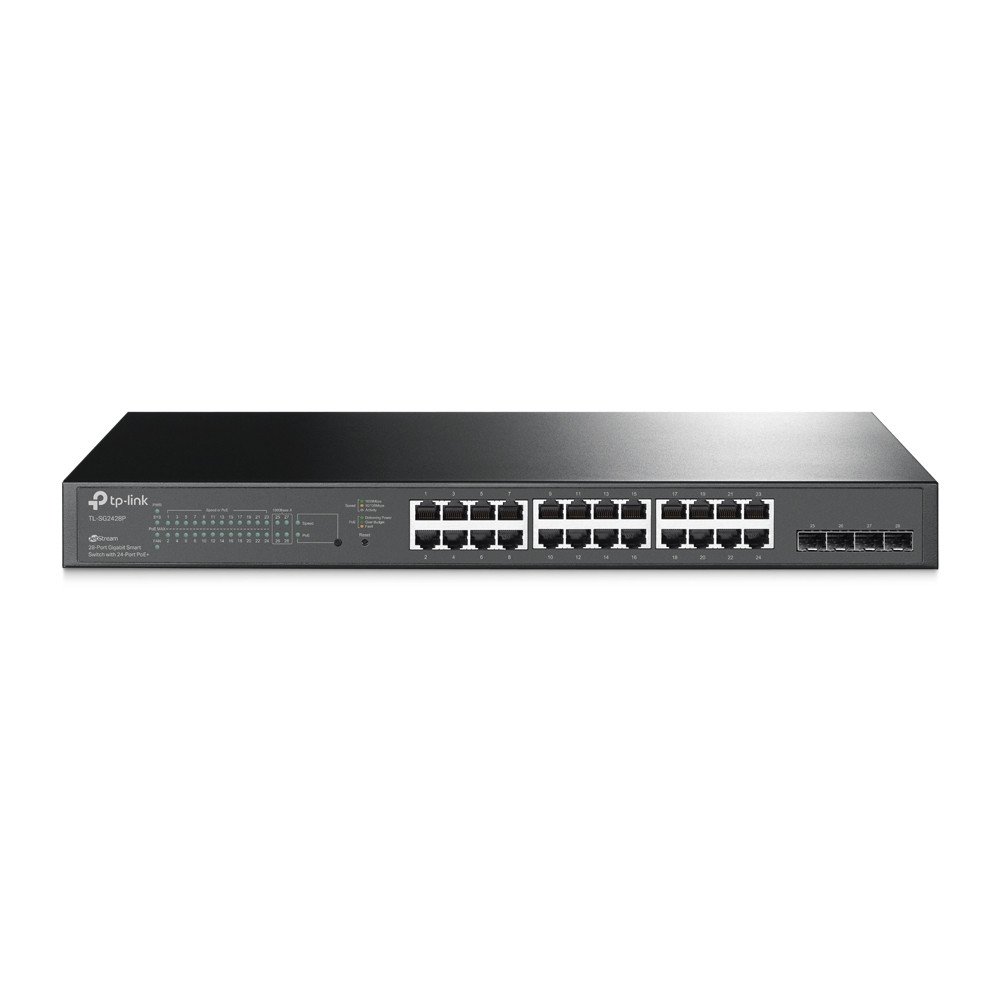 TP-Link Jetstream 24-Port Gigabit Smart PoE+ Switch