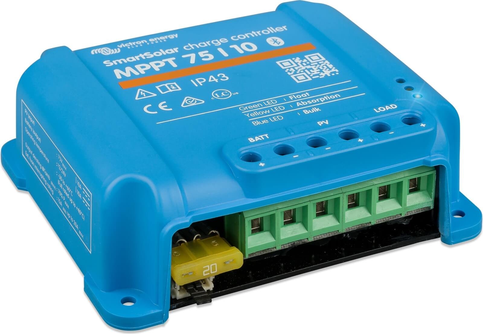Victron SmartSolar MPPT 75/10 Charge Controller | VIC-SSC7510-MPPT