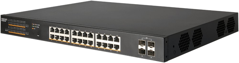 Edge-Core 28 Port Gb Websmart PoE Switch
