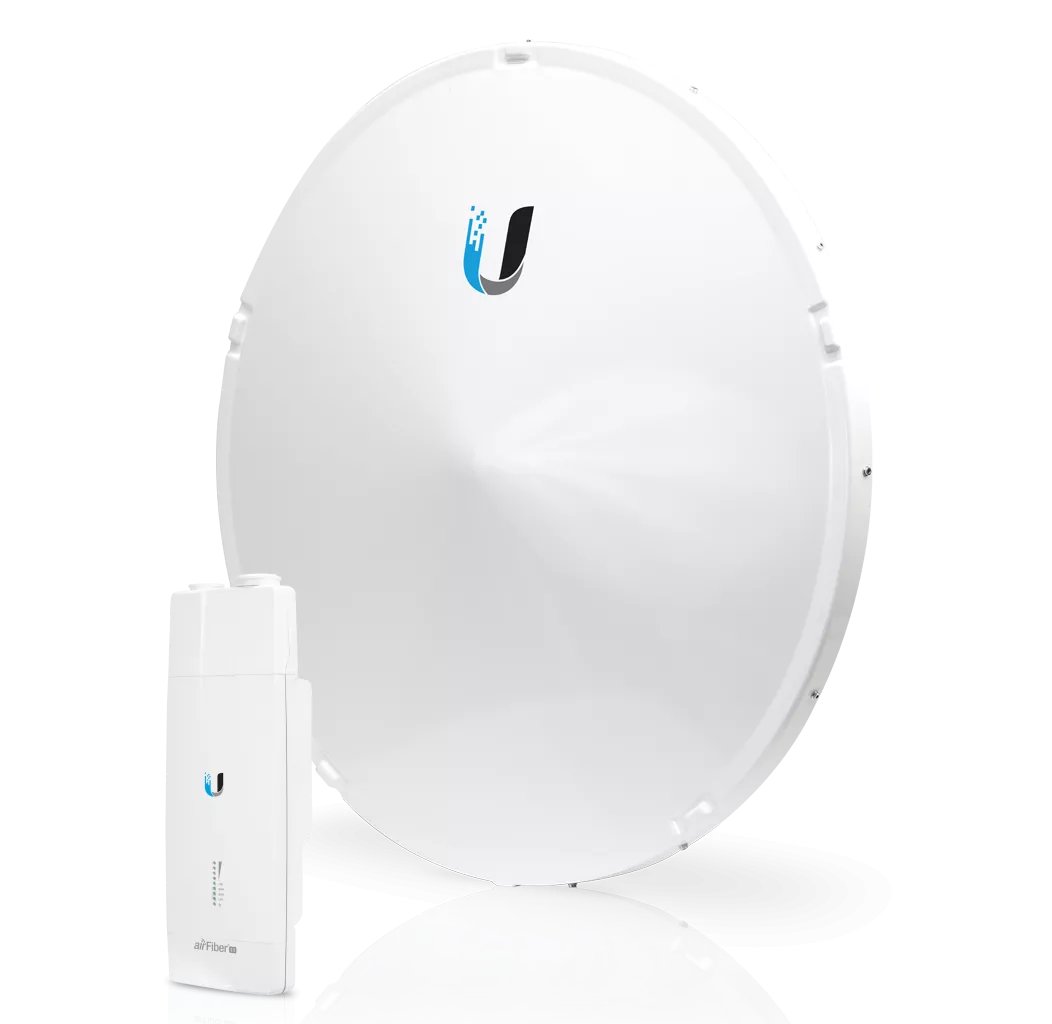 Ubiquiti UISP airFiber 11GHz Dish Radio and Duplexer Kit Includes POE Injector | AF11-Complete-LB
