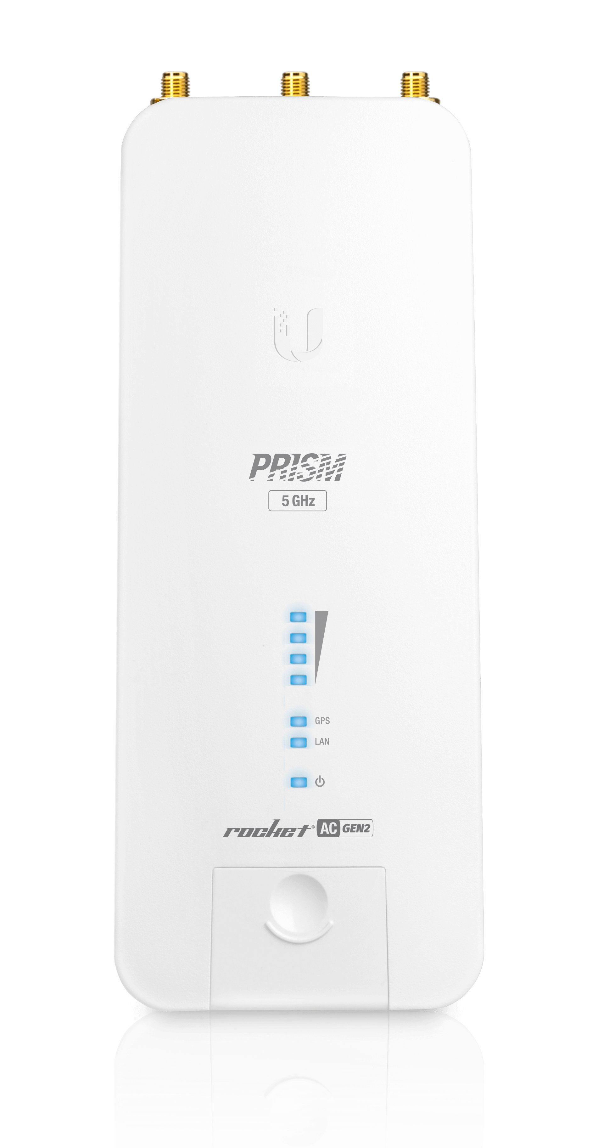 Ubiquiti UISP airMAX 5 GHz Rocket Prism 5AC Includes POE Injector | RP-5AC-Gen2