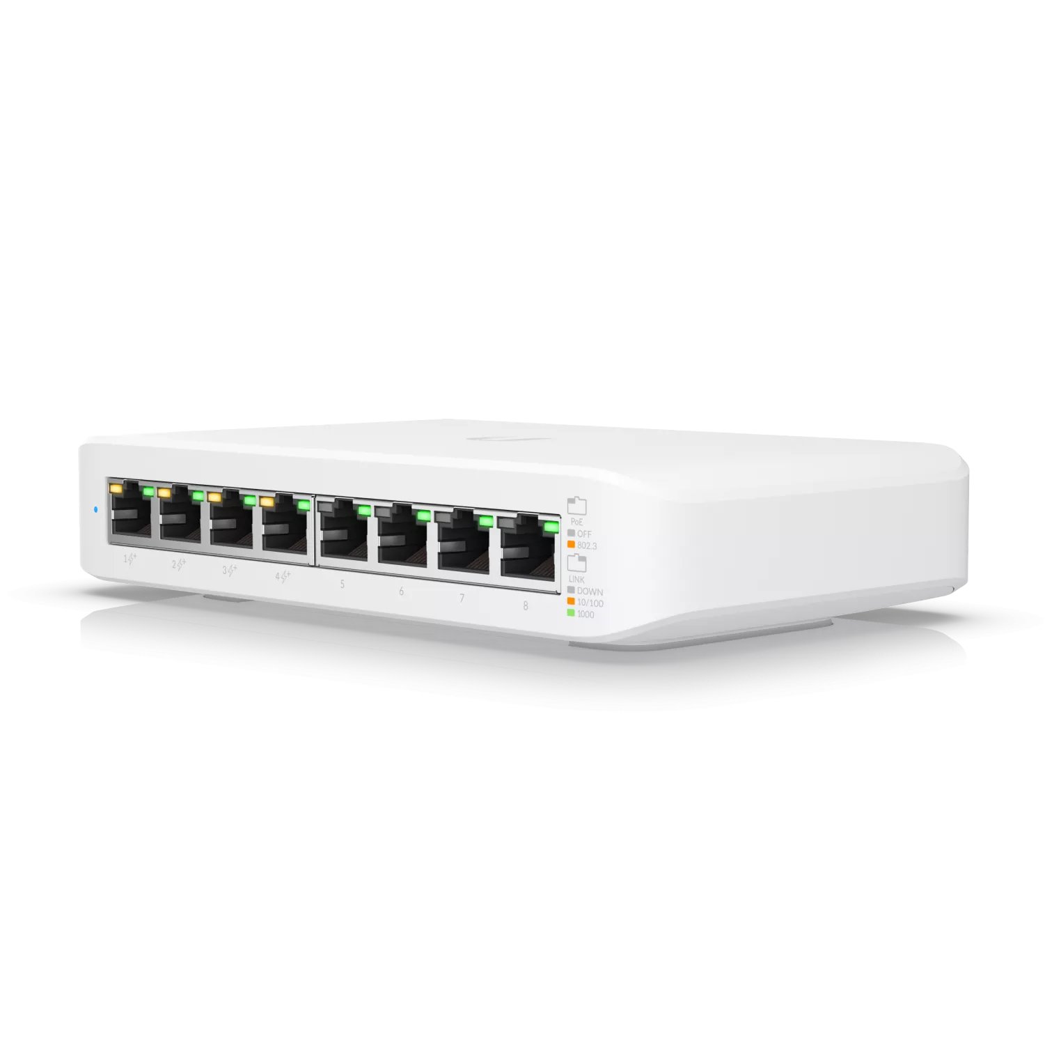 Ubiquiti UniFi Lite 8 Port Gigabit 4PoE 52W Switch | USW-Lite-8-POE