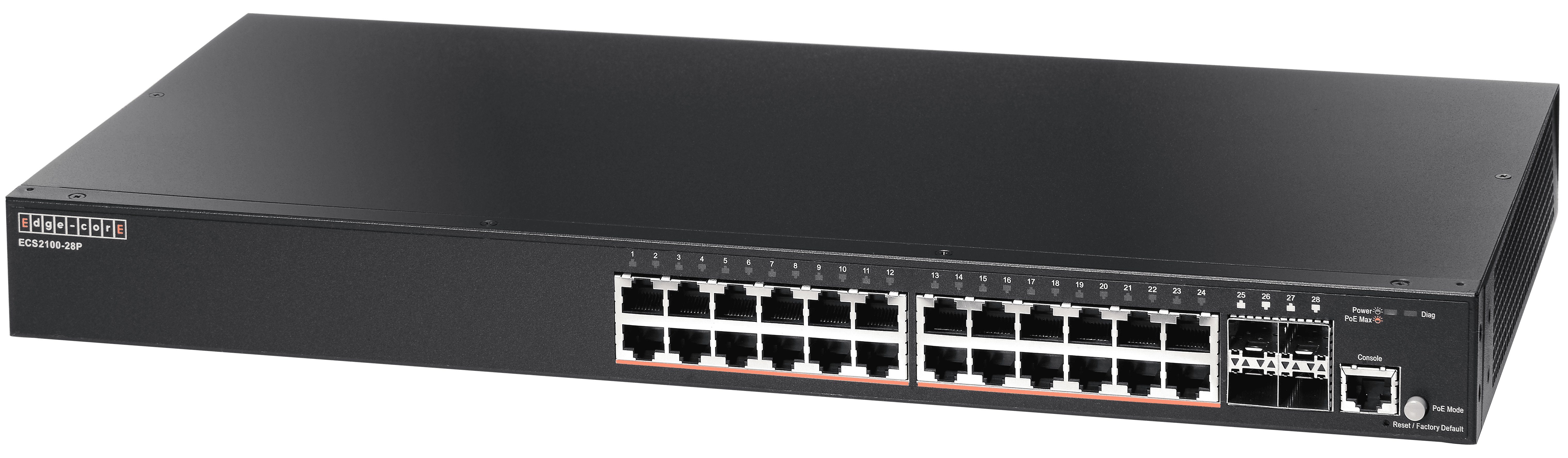 Edge-Core 28 Port Gb Websmart Pro PoE Switch