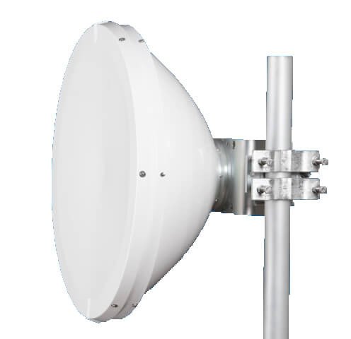 Jirous 10/11GHz, 38cm Parabolic Dish antenna for AirFiber 11