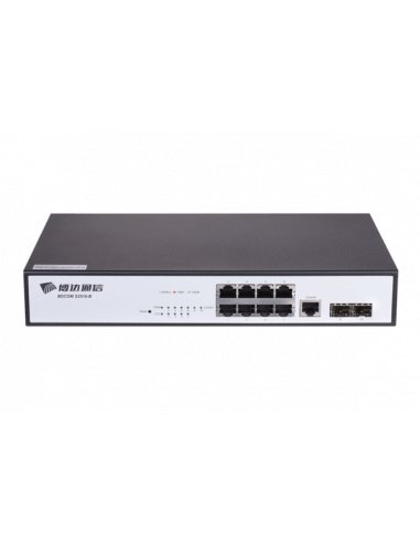 BDCOM 8 Port Managed Gigabit PoE Switch - 150W